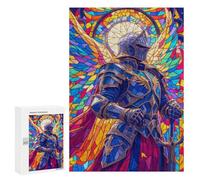 Puzzles for Adults 300 PCS Winged Paladin Jigsaw Puzzles for Teenagerss Stress Reliever Educational Challenge Christmas Birthday Gifts 300 PCS