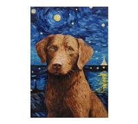 Puzzles for Adults 38x26cm/1000pcs Chesapeake Bay Retriever Jigsaws for Adults Brain Teaser Game Difficult Hard Challenging Game Gifts 38x26cm/1000pcs