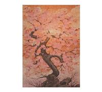 Puzzles for Adults 38x26cm/1000pcs Full Cherry Blossom Tree Teenagers Puzzles Toy Wall Decor Staycation Kill Time Christmas Birthday Gifts 38x26cm/1000pcs