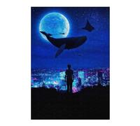 Puzzles for Adults 38x26cm/1000pcs High Tide Adult Jigsaw Puzzle Toy Wall Decor Perfect Decoration Christmas Birthday Gifts 38x26cm/1000pcs