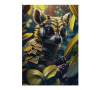 Puzzles for Adults 38x26cm/1000pcs Puzzles Golden Lemur in Tropical Forest Jigsaw for Adults Relaxing Games But Fun And Humorous Deal As Gifts for The Whole Family 38x26cm/1000pcs