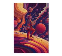 Puzzles for Adults 38x26cm/1000pcs Puzzles Space Musician -2 Jigsaw for Adults Relaxing Games But Fun And Humorous Deal As Gifts for The Whole Family 38x26cm/1000pcs