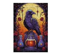 Puzzles for Adults 38x26cm/1000pcs Raven Love Potion Adult Jigsaw Puzzle Toy Wall Decor Perfect Decoration Christmas Birthday Gifts 38x26cm/1000pcs