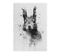 Puzzles for Adults 38x26cm/1000pcs Squirrel Beauty Watercolor Jigsaws for Adults Brain Teaser Game Difficult Hard Challenging Game Gifts 38x26cm/1000pcs