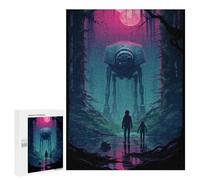 Puzzles for Adults 500 PCS Alien Encounter Jigsaws for Adults Relaxing Games Enhance Memory Unique Birthday And Xmas Gifts 500 PCS