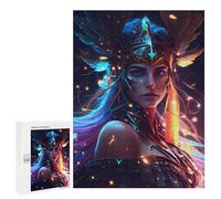 Puzzles for Adults 500 PCS Ancient Goddess Portrait Puzzles for Adults Family Games Stress Reliever Unique Birthday And Xmas Gifts 500 PCS