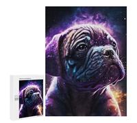 Puzzles for Adults 500 PCS Baby Dog Space Jigsaw for Teenagerss Pattern Assembly Parent-child Interaction Beautiful Design Game 500 PCS