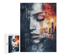 Puzzles for Adults 500 PCS Cityscape Abstract Artwork Jigsaw Puzzles for Adults But Fun And Humorous for Birthday, Chrismas Christmas Birthday Gifts 500 PCS