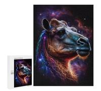Puzzles for Adults 500 PCS Cosmic Camel Portrait-6 Jigsaw for Teenagerss Pattern Assembly Parent-child Interaction Beautiful Design Game 500 PCS