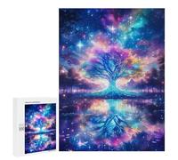 Puzzles for Adults 500 PCS Crystal Tree Anime Style Jigsaws for Adults Relaxing Games Enhance Memory Unique Birthday And Xmas Gifts 500 PCS