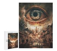 Puzzles for Adults 500 PCS Eye of The Apocalypse Jigsaw Puzzles for Adults But Fun And Humorous for Birthday, Chrismas Christmas Birthday Gifts 500 PCS