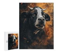 Puzzles for Adults 500 PCS Fire And Fury Bull's Roar Jigsaw Puzzles for Adults But Fun And Humorous for Birthday, Chrismas Christmas Birthday Gifts 500 PCS