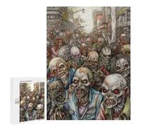 Puzzles for Adults 500 PCS Horror Street Jigsaws for Adults Relaxing Games Enhance Memory Unique Birthday And Xmas Gifts 500 PCS