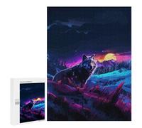 Puzzles for Adults 500 PCS Lone Wolf Jigsaws for Adults Relaxing Games Enhance Memory Unique Birthday And Xmas Gifts 500 PCS