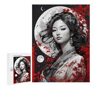 Puzzles for Adults 500 PCS Lunar Elegance Portrait Jigsaw for Adults Relaxing Games Analysis And Logic Unique Birthday And Xmas Gifts 500 PCS