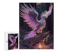 Puzzles for Adults 500 PCS Majestic Phoenix Jigsaws for Adults Relaxing Games Enhance Memory Unique Birthday And Xmas Gifts 500 PCS