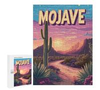 Puzzles for Adults 500 PCS Mojave Desert Landscape Art Jigsaw for Teenagerss Pattern Assembly Parent-child Interaction Beautiful Design Game 500 PCS