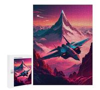 Puzzles for Adults 500 PCS Mountain Flight Fantasy Puzzles for Adults Family Games Stress Reliever Unique Birthday And Xmas Gifts 500 PCS