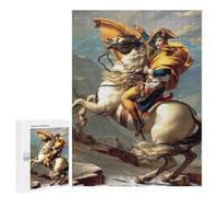 Puzzles for Adults 500 PCS Napoleon Crossing The Alps Jigsaw for Adults Relaxing Games Analysis And Logic Unique Birthday And Xmas Gifts 500 PCS
