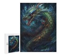 Puzzles for Adults 500 PCS Oceanic Serpent Majesty Puzzles for Adults Family Games Stress Reliever Unique Birthday And Xmas Gifts 500 PCS