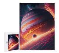 Puzzles for Adults 500 PCS Planetary Aurora -3 Puzzles for Adults Hands-on Game But Fun And Humorous Christmas Birthday Gifts 500 PCS
