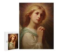 Puzzles for Adults 500 PCS Praying Angel Painting-2 Puzzle For Teenagers Improve Memory Challenging To Complete Challenging Family Fun Game 500 PCS