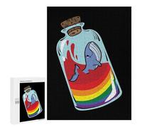 Puzzles for Adults 500 PCS Pride Whale Potion Jigsaws for Adults Relaxing Games Enhance Memory Unique Birthday And Xmas Gifts 500 PCS