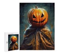Puzzles for Adults 500 PCS Pumpkin Dummy Evil Jigsaws for Adults Relaxing Games Enhance Memory Unique Birthday And Xmas Gifts 500 PCS