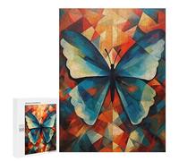 Puzzles for Adults 500 PCS Puzzles Abstract Butterfly Artwork Jigsaws for Adults Family Games Difficult Hard Deal As Gifts for The Whole Family 500 PCS