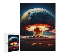 Puzzles for Adults 500 PCS Puzzles Atomic Explosion Jigsaws for Adults Family Games Difficult Hard Deal As Gifts for The Whole Family 500 PCS