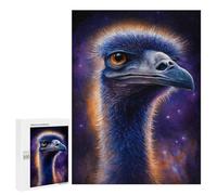 Puzzles for Adults 500 PCS Puzzles Cosmic Emu Portrait-5 Puzzles for Adults Brain Teaser Game Perfect Decoration Deal As Gifts for The Whole Family 500 PCS
