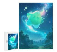 Puzzles for Adults 500 PCS Puzzles Cute Star in Polar Lights Puzzles for Adults Toy Wall Decor Difficult Hard Help The Brain Exercise 500 PCS