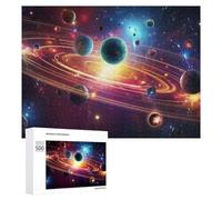Puzzles for Adults 500 PCS Puzzles Galactic Dreamscape A Cosmic Journey Through Stars And Planets Jigsaws for Adults Family Games But Fun And Humorous for Birthday, Chrismas 500 PCS