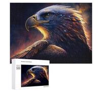 Puzzles for Adults 500 PCS Puzzles Galactic Eagle A Cosmic Portrait Jigsaws for Adults Family Games But Fun And Humorous for Birthday, Chrismas 500 PCS
