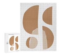 Puzzles for Adults 500 PCS Puzzles Geometric Traits 8 Puzzles for Adults Toy Wall Decor Difficult Hard Help The Brain Exercise 500 PCS