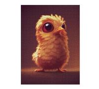 Puzzles for Adults 500 PCS Puzzles Golden Chick Illustration Adult Jigsaw Puzzle Toy Wall Decor Hand Speed Race Deal As Gifts for The Whole Family 500 PCS