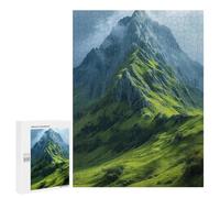 Puzzles for Adults 500 PCS Puzzles Misty Mountain Majesty Puzzles for Adults Family Game Presents for Women for Birthday, Chrismas 500 PCS
