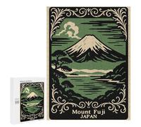 Puzzles for Adults 500 PCS Puzzles Mount Fuji Japan Art Print Puzzles for Adults Brain Teaser Game Perfect Decoration Deal As Gifts for The Whole Family 500 PCS