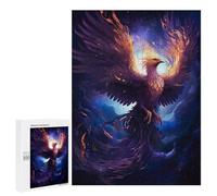 Puzzles for Adults 500 PCS Puzzles Mystical Phoenix Bird Puzzles for Adults Toy Wall Decor Difficult Hard Help The Brain Exercise 500 PCS