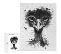 Puzzles for Adults 500 PCS Puzzles Ostrich Watercolor Jigsaws for Adults Family Games Difficult Hard Deal As Gifts for The Whole Family 500 PCS