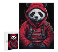 Puzzles for Adults 500 PCS Puzzles Panda Ninja Jigsaws for Adults Family Games Difficult Hard Deal As Gifts for The Whole Family 500 PCS