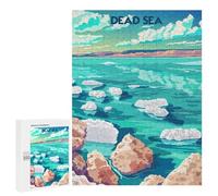 Puzzles for Adults 500 PCS Puzzles Serene Dead Sea Puzzles for Adults Toy Wall Decor Difficult Hard Help The Brain Exercise 500 PCS