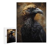 Puzzles for Adults 500 PCS Puzzles Vulture Adorable Puzzles for Adults Toy Wall Decor Difficult Hard Help The Brain Exercise 500 PCS
