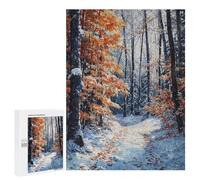 Puzzles for Adults 500 PCS Puzzles Winters Path Adult Jigsaw Anti-Stress Toys Analysis And Logic Unique Birthday And Gifts 500 PCS
