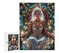 Puzzles for Adults 500 PCS Starlight Queen Jigsaw Puzzles for Teenagerss Stress Reliever Educational Challenge Christmas Birthday Gifts 500 PCS