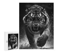 Puzzles for Adults 500 PCS Wild Tiger Roar -1 Puzzle For Teenagers Improve Memory Challenging To Complete Challenging Family Fun Game 500 PCS