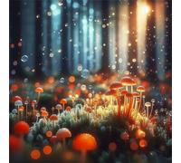 Puzzles for Adults 500 Piece,Grove Mushrooms jigsaw puzzles for adults 500 pieces Puzzle Classic Educational Game puzzle for Family Game and Birthday Gifts