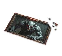 Puzzles For Adults 500 Pieces Disturbing Demon With Red Eyes Peeking Through A Window Frame Picture Puzzle Toys & Games Toys For Boys 6-8(300PCS)