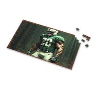 Puzzles For Adults 500 Pieces Green Bay Packers Player In Action Amidst The Forest Picture Puzzle Toys & Games Toys For Boys 6-8(1000PCS)