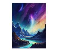 Puzzles for Adults 52x38cm/1000pcs Celestial Symphony Galaxy Puzzle for Adults Brain Teaser Game Improve Memory Fun at Home Activities, 52x38cm/1000pcs